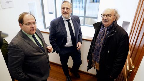 Visita de Carlos Pollán a la Casa de la Poesía de La Bañeza | Campillo (ICAL)