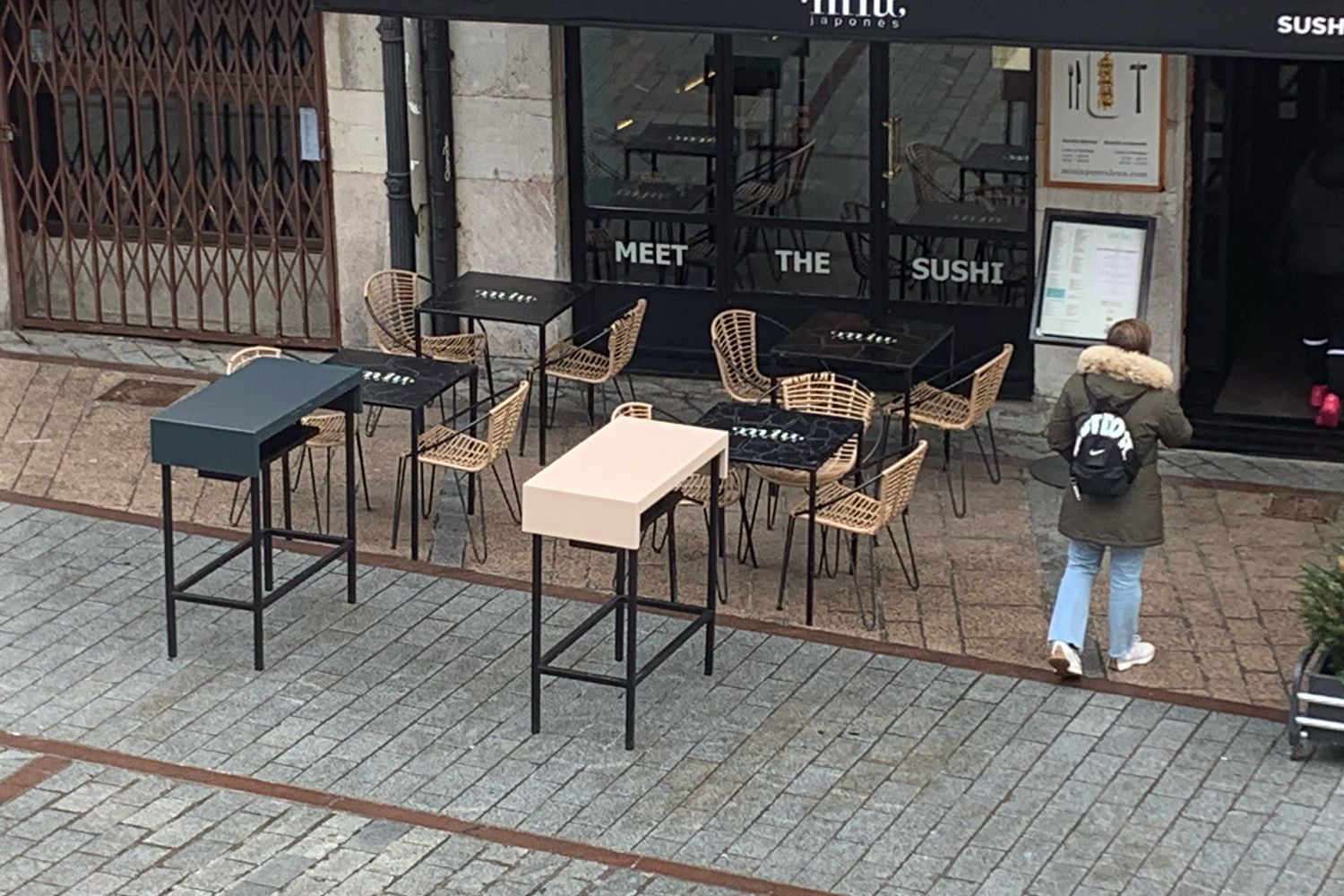 Terraza en el Barrio Húmedo de León