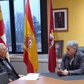 La Junta y Ayuntamiento de Villamontán de la Valduerna trabajan para mejorar la conexión entre Miñambres y Reguera