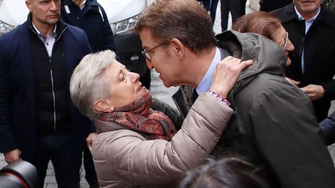 Feijoo y Mañueco mantienen un coloquio sobre la educación | Peio García / ICAL.