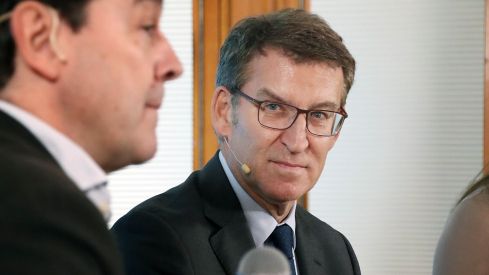  Feijoo y Mañueco mantienen un coloquio sobre la educación | Peio García / ICAL.