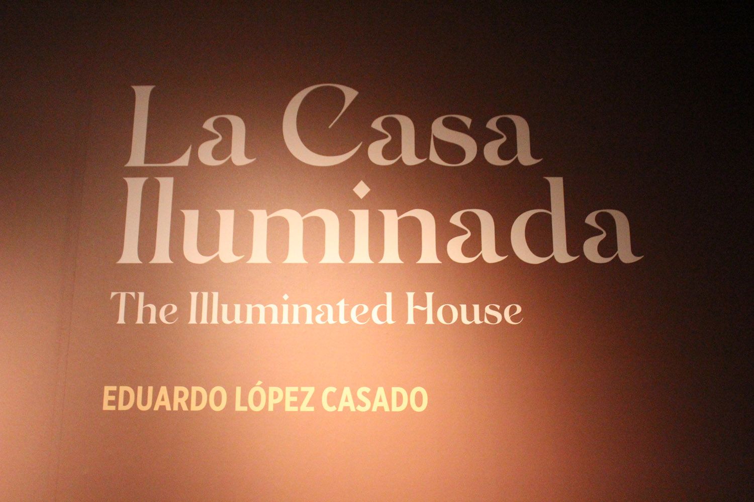 'La Casa Iluminada' de Eduardo López Casado
