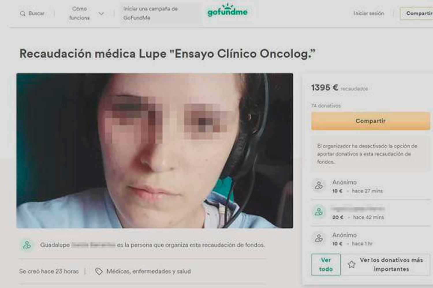 La leonesa que intentó estafar 50.000 euros para un tratamiento de cáncer evita la prisión