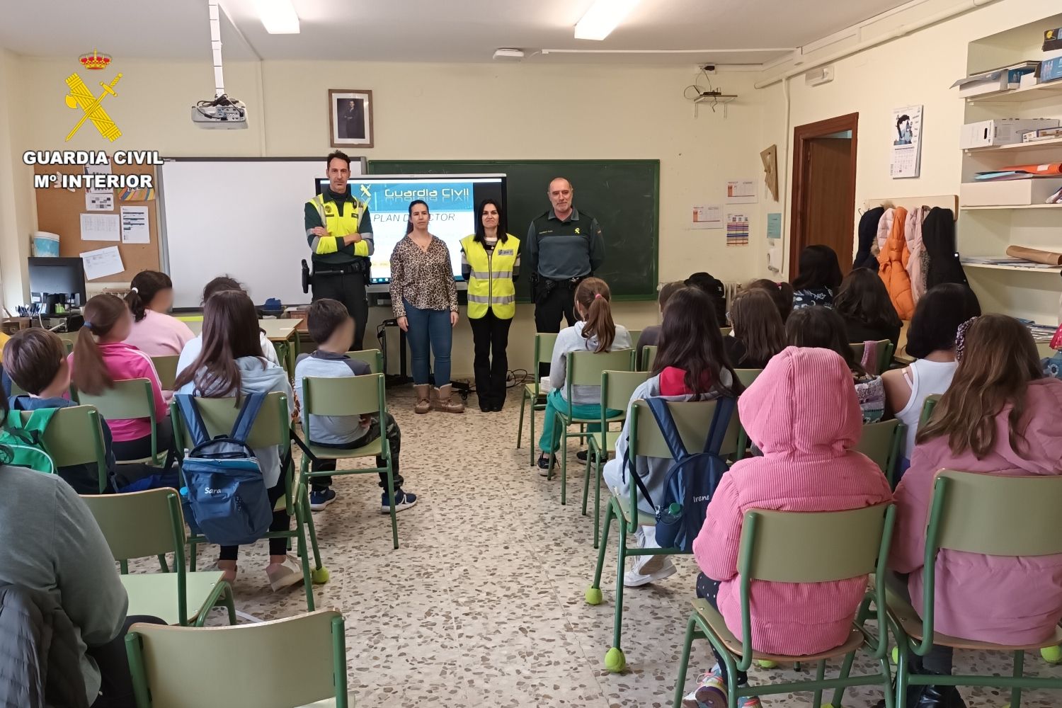 La Guardia Civil de León imparte más de 400 charlas a más de 20.000 estudiantes de 85 centros educativos el último año