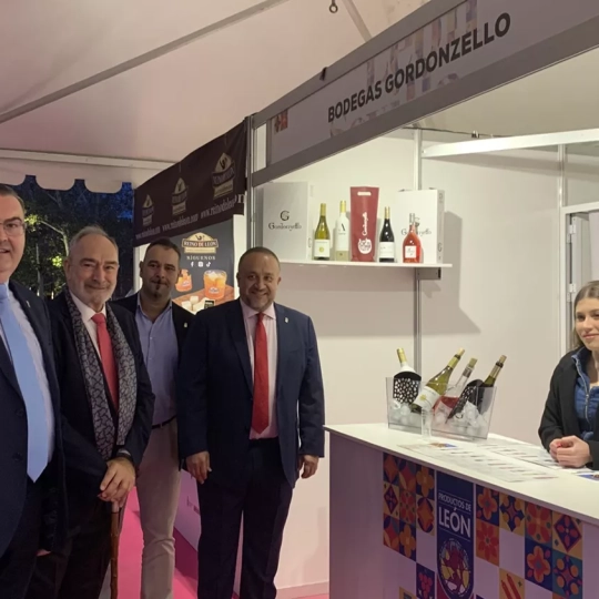 Representación de la Diputación de León en la I Feria de Productos de León en Sevilla
