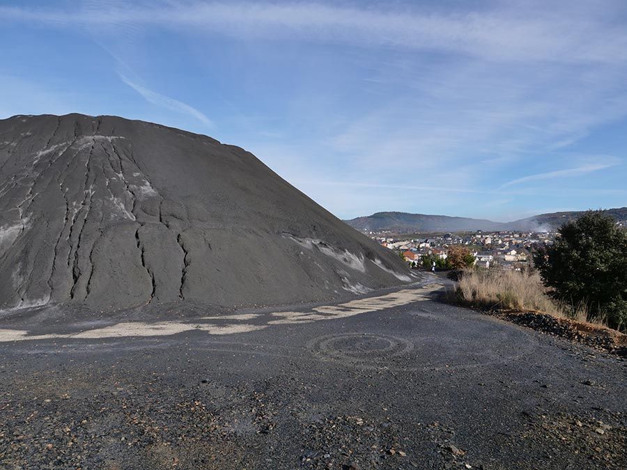 Montaña de Carbón en Fabero