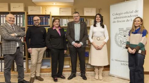 María González Nistal lidera la renovada Junta Directiva del Colegio de Administradores de Fincas de León tras 20 años