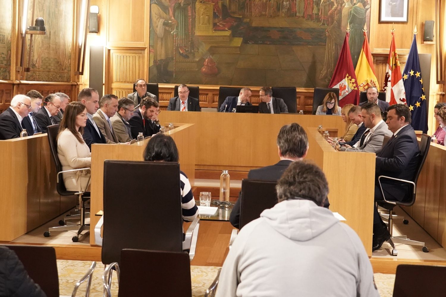 Pleno de presupuestos de la Diputación de León | Campillo / ICAL.