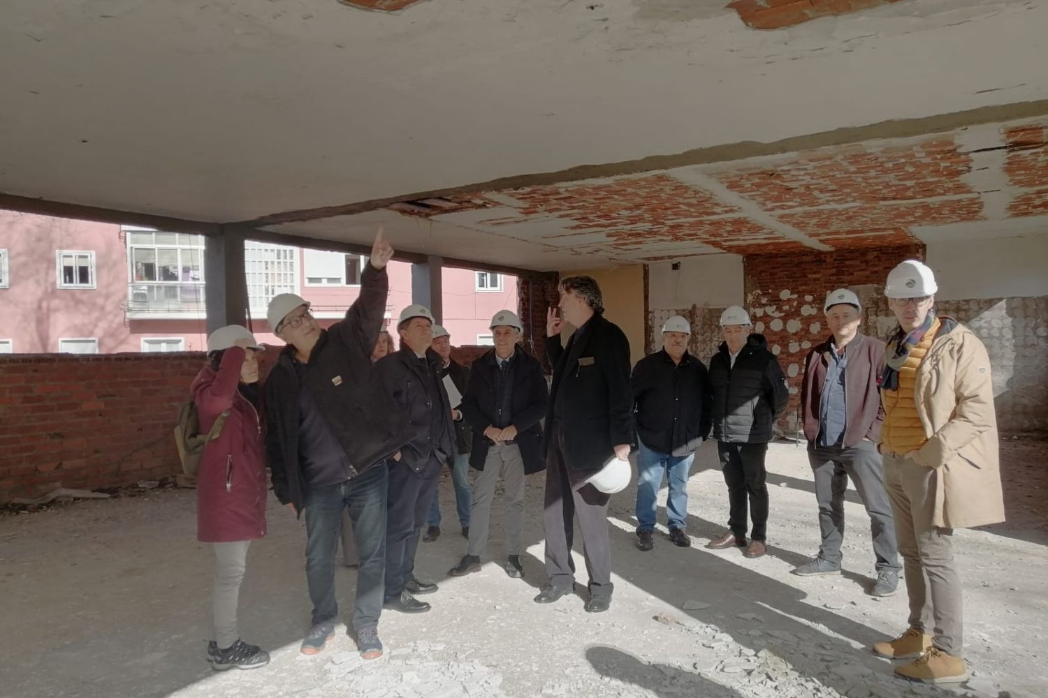 Inicio de las obras del centro de salud de Pinilla, en San Andrés del Rabanedo (León)