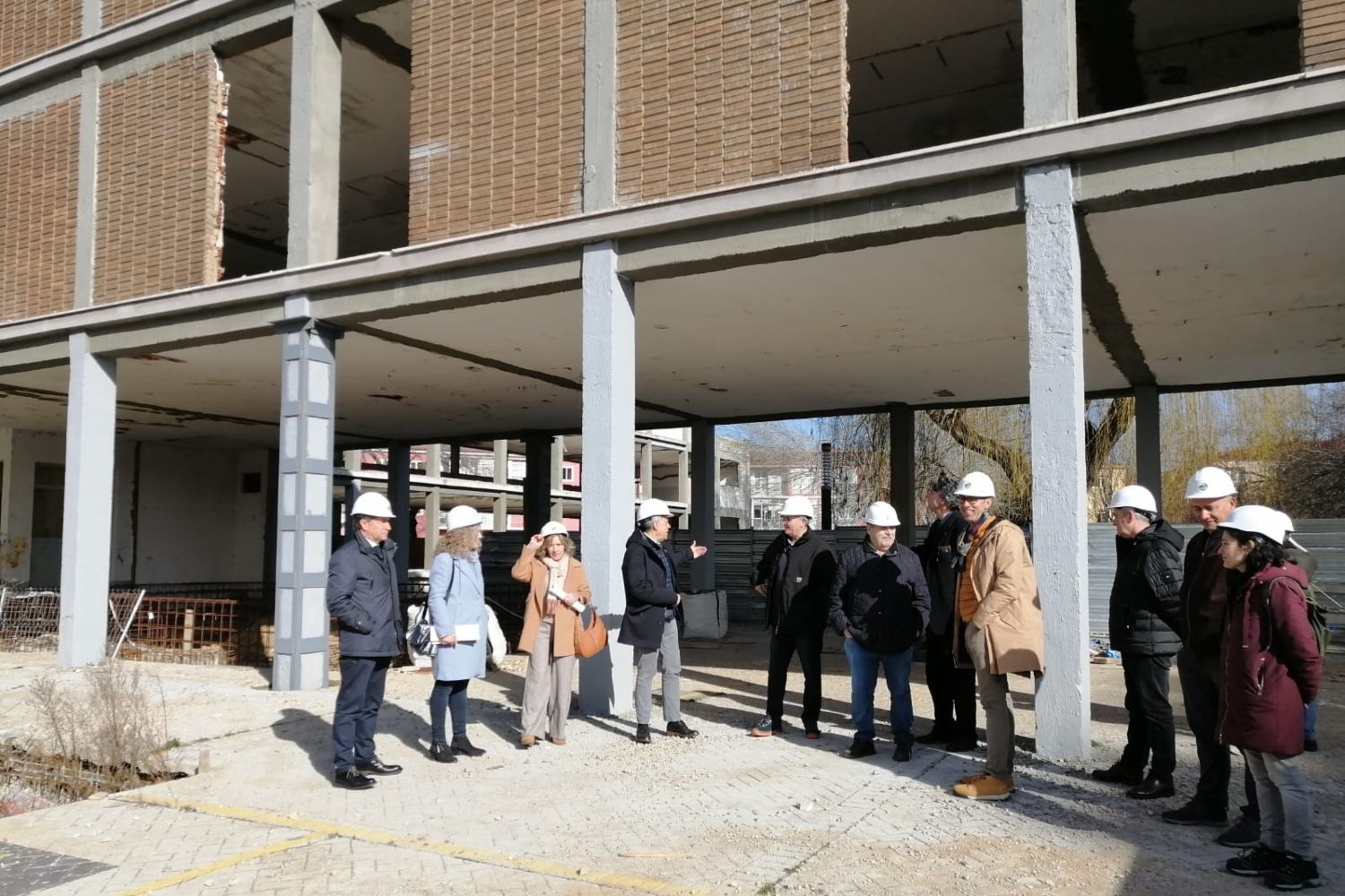 Inicio de las obras del centro de salud de Pinilla, en San Andrés del Rabanedo (León) (1)