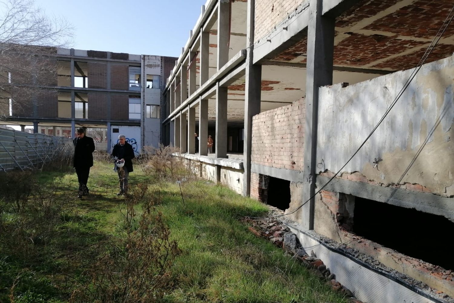 Inicio de las obras del centro de salud de Pinilla, en San Andrés del Rabanedo (León) (2)