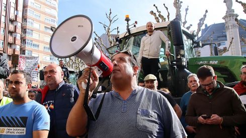Tractorada en León  | Peio García / ICAL. 