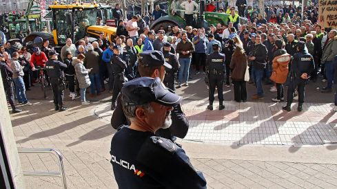 Tractorada en León  | Peio García / ICAL. 