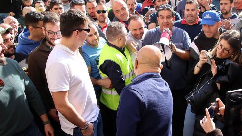 Tractorada en León | Peio García / ICAL. 