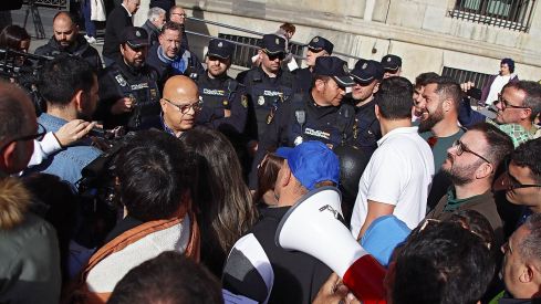 Tractorada en León  | Peio García / ICAL. 