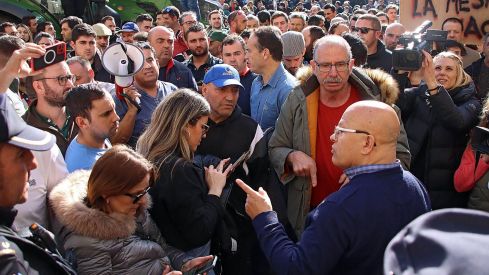 Tractorada en León  | Peio García / ICAL. 