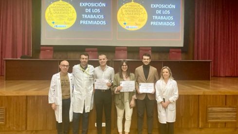 Entrega de los 5º premios de investigación a los residentes del CAULE