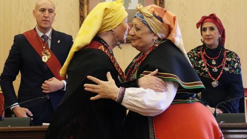 Celebración de las Águedas en el Ayuntamiento de León | Peio García / ICAL Celebración de las Águedas en el Ayuntamiento de León | Peio García / ICAL