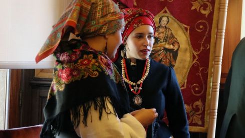 Celebración de las Águedas en el Ayuntamiento de León | Peio García / ICAL Celebración de las Águedas en el Ayuntamiento de León | Peio García / ICAL