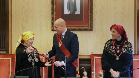 Celebración de las Águedas en el Ayuntamiento de León | Peio García / ICAL Celebración de las Águedas en el Ayuntamiento de León | Peio García / ICAL