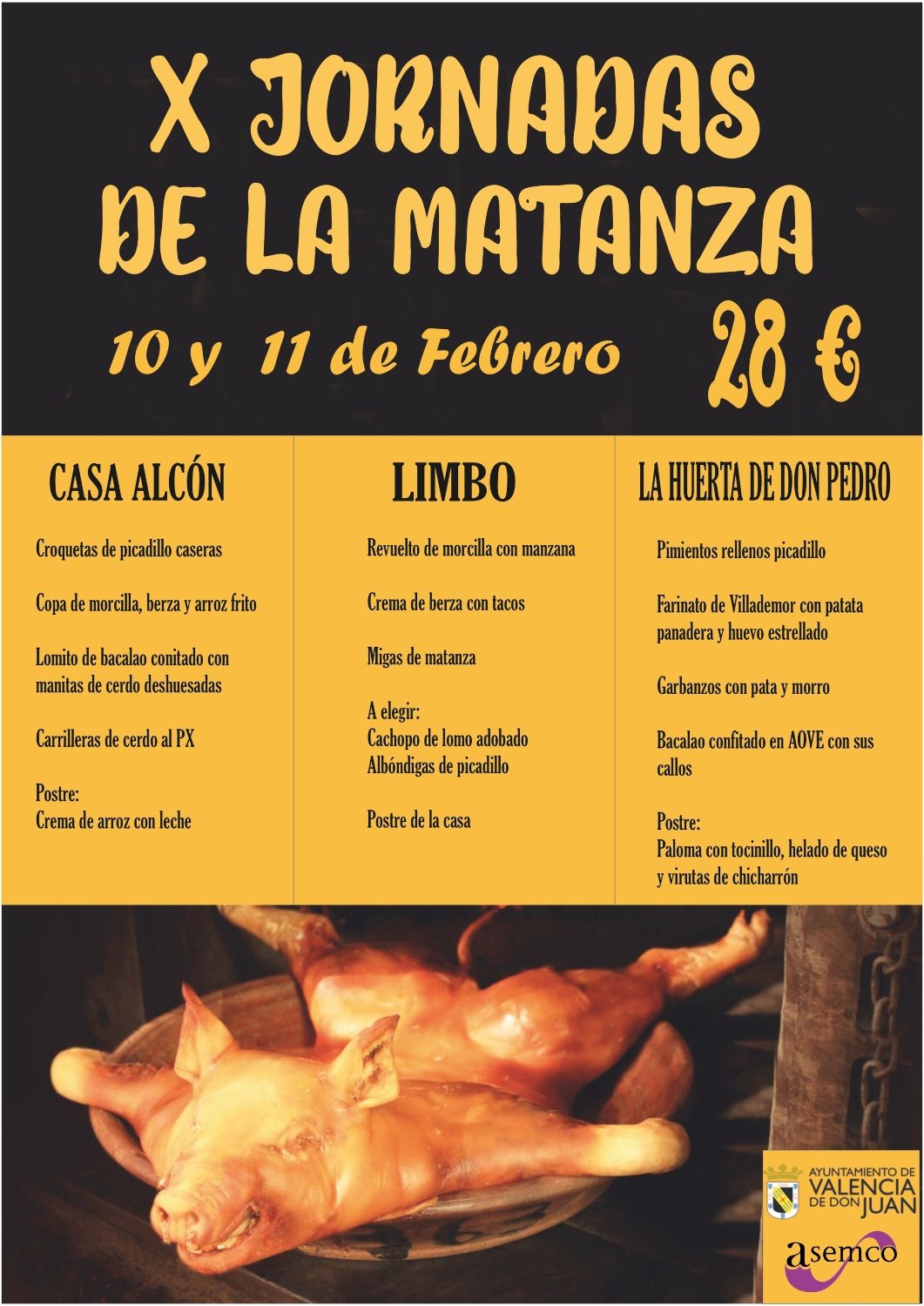 X Jornadas de la Matanza de Valencia de Don Juan 