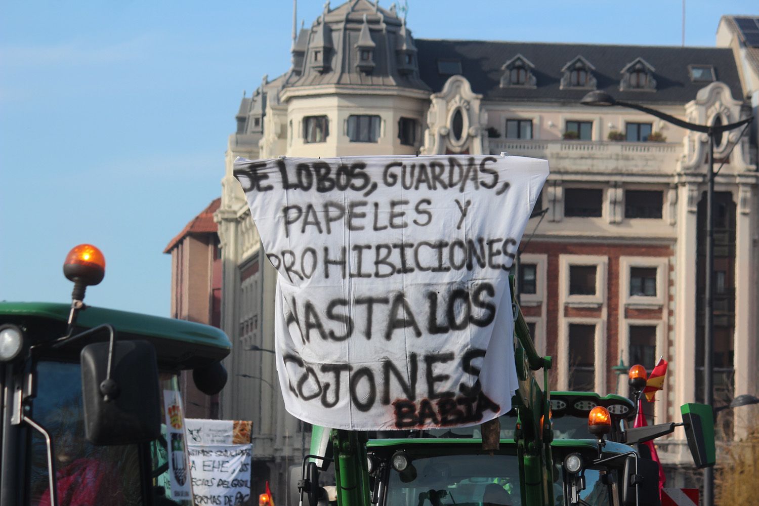 Segunda tractorada en León capital