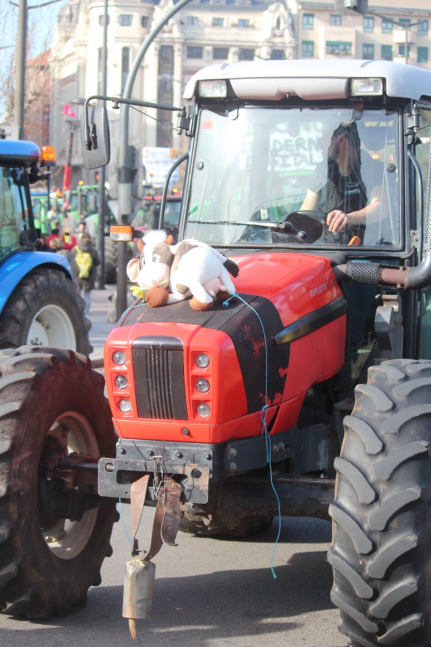 Segunda tractorada en León capital