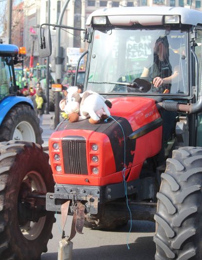 Segunda tractorada en León capital Segunda tractorada en León capital