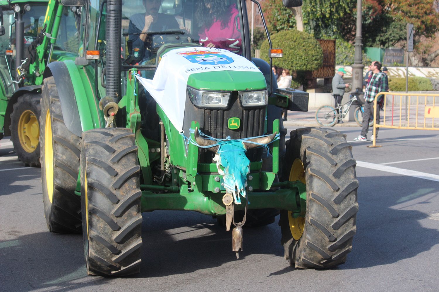 Segunda tractorada en León capital