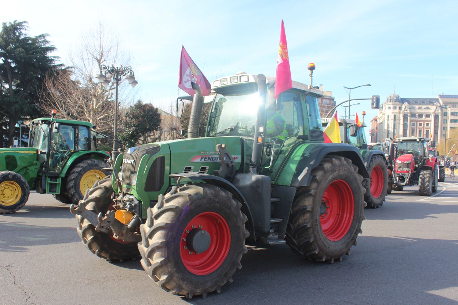 Segunda tractorada en León capital