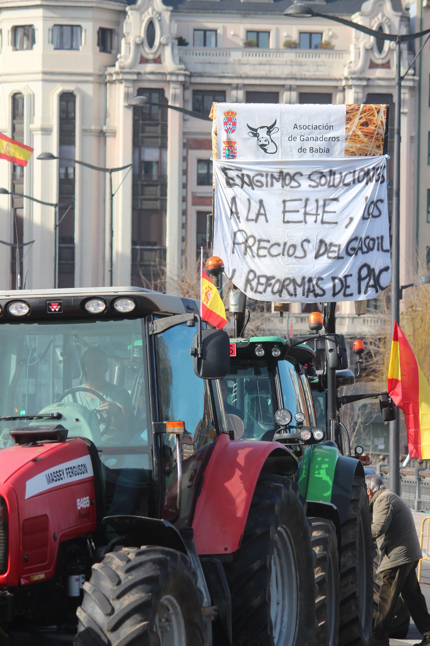 Segunda tractorada en León capital