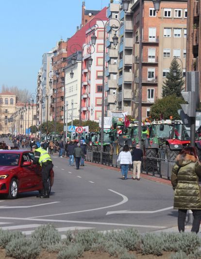 Segunda tractorada en León capital Segunda tractorada en León capital