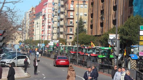 Segunda tractorada en León capital Segunda tractorada en León capital