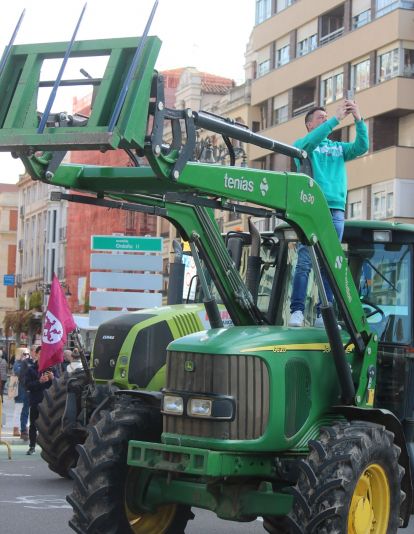 Segunda tractorada en León capital Segunda tractorada en León capital