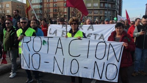 Segunda tractorada en León capital Segunda tractorada en León capital