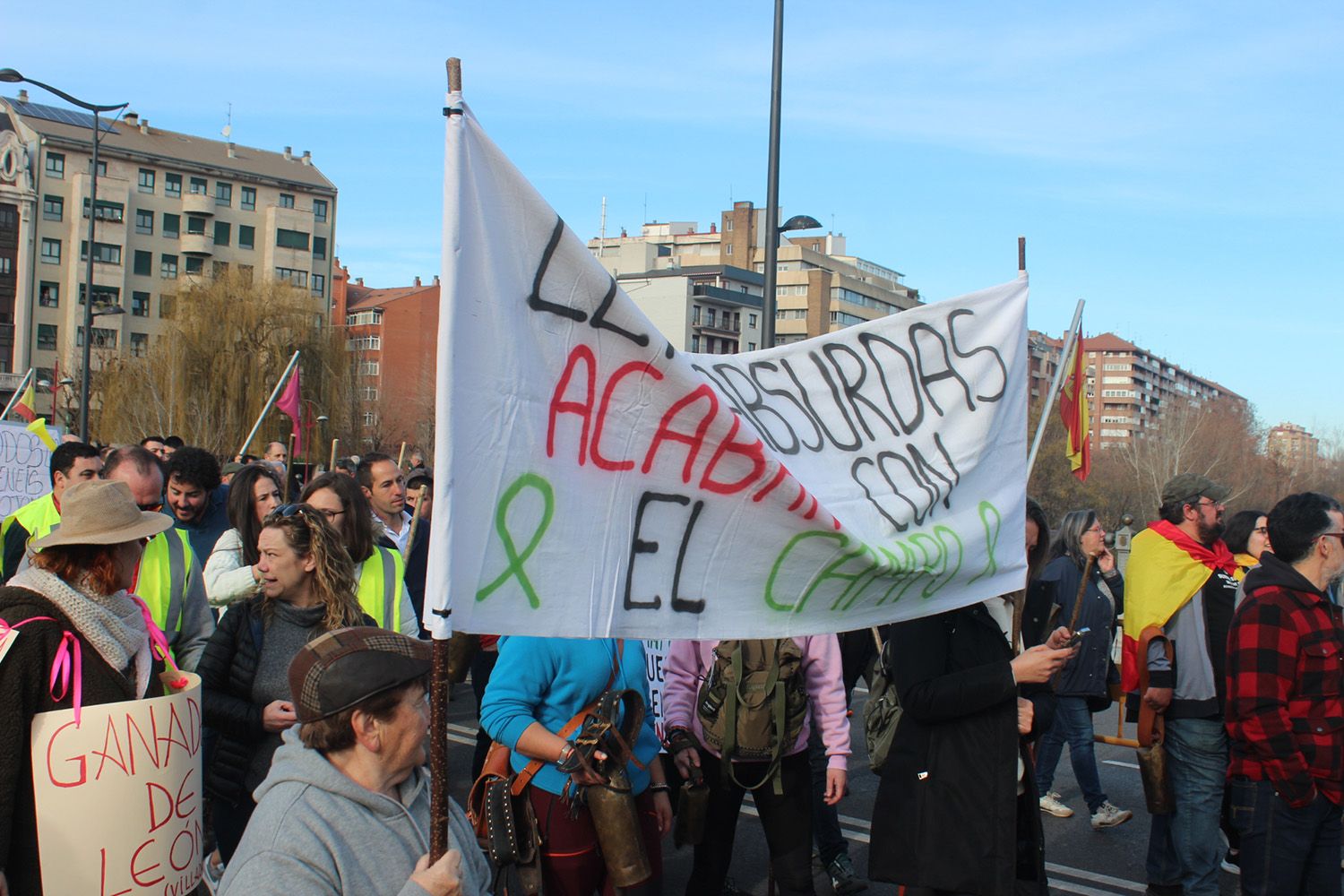 Segunda tractorada en León capital