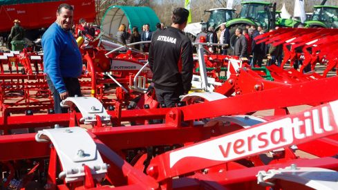 Inauguración de una de las ediciones de la Feria de Febrero de Valencia de Don Juan