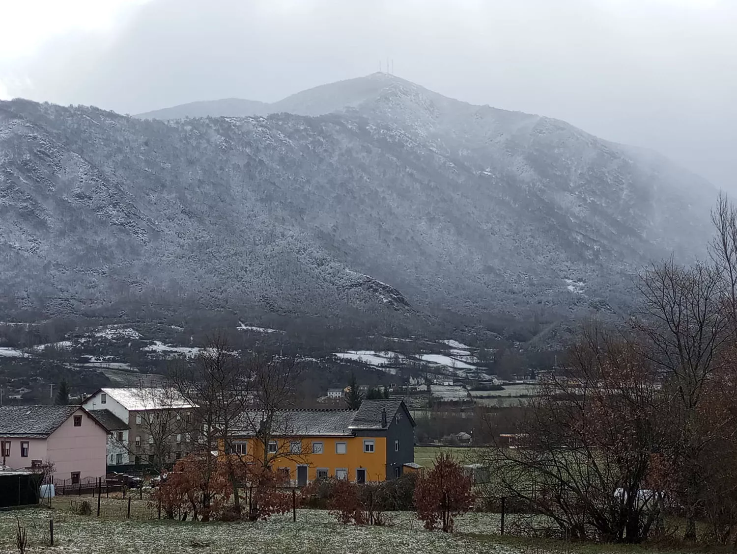 Un municipio leonés marca la segunda temperatura más fría de España este domingo