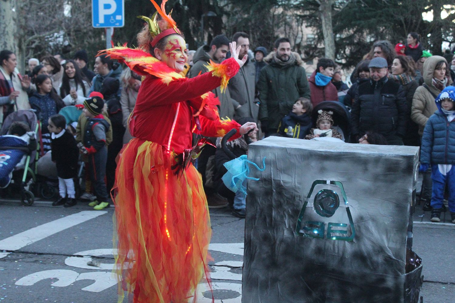 Desfile de Carnaval de León en 2024 | Isaac Llamazaresº