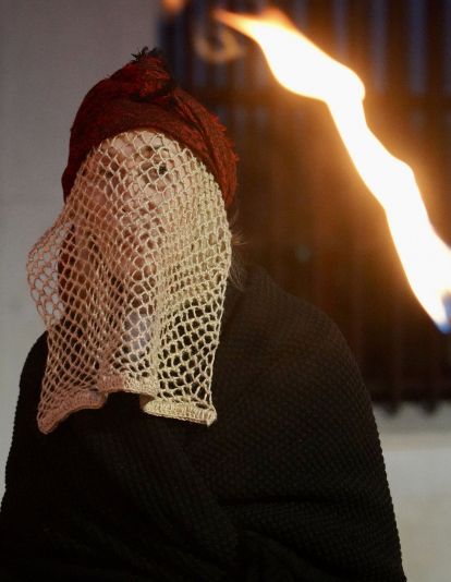 La Mojiganga, el desfile de 'antruidos' de Riaño | Campillo (ICAL)