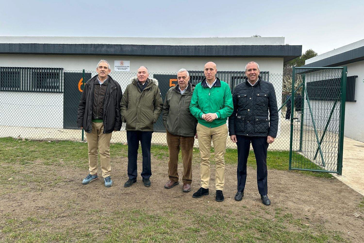El campo de fútbol de La Granja estrena vestuarios ampliados y reformados El campo de fútbol de La Granja estrena vestuarios ampliados y reformados