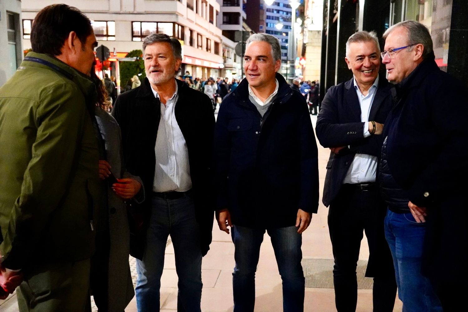 Elías Bendodo se reúne con la Junta Directiva del Partido Popular en León | Campillo / ICAL 