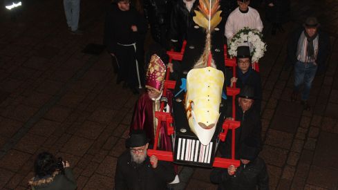 Entierro de la Sardina en León Entierro de la Sardina en León