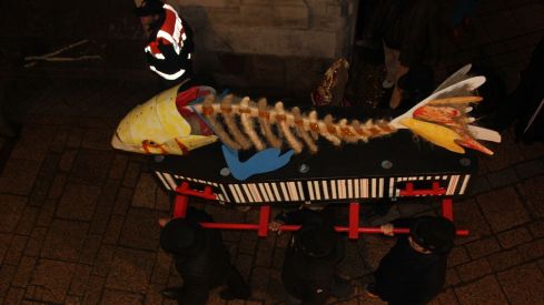 Entierro de la Sardina en León Entierro de la Sardina en León