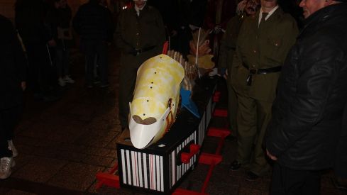 Entierro de la Sardina en León Entierro de la Sardina en León