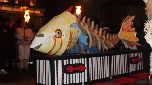 Entierro de la Sardina en León Entierro de la Sardina en León