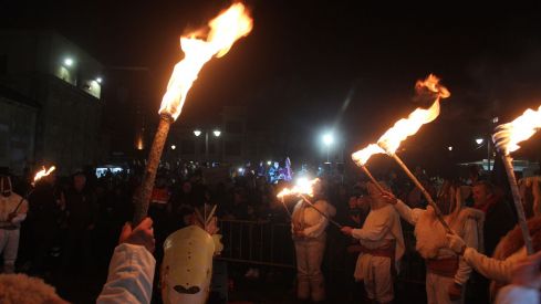 Entierro de la Sardina en León Entierro de la Sardina en León