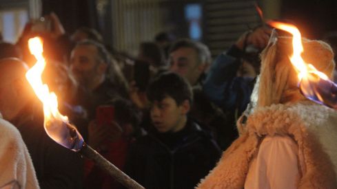 Entierro de la Sardina en León Entierro de la Sardina en León