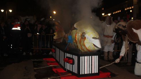 Entierro de la Sardina en León Entierro de la Sardina en León