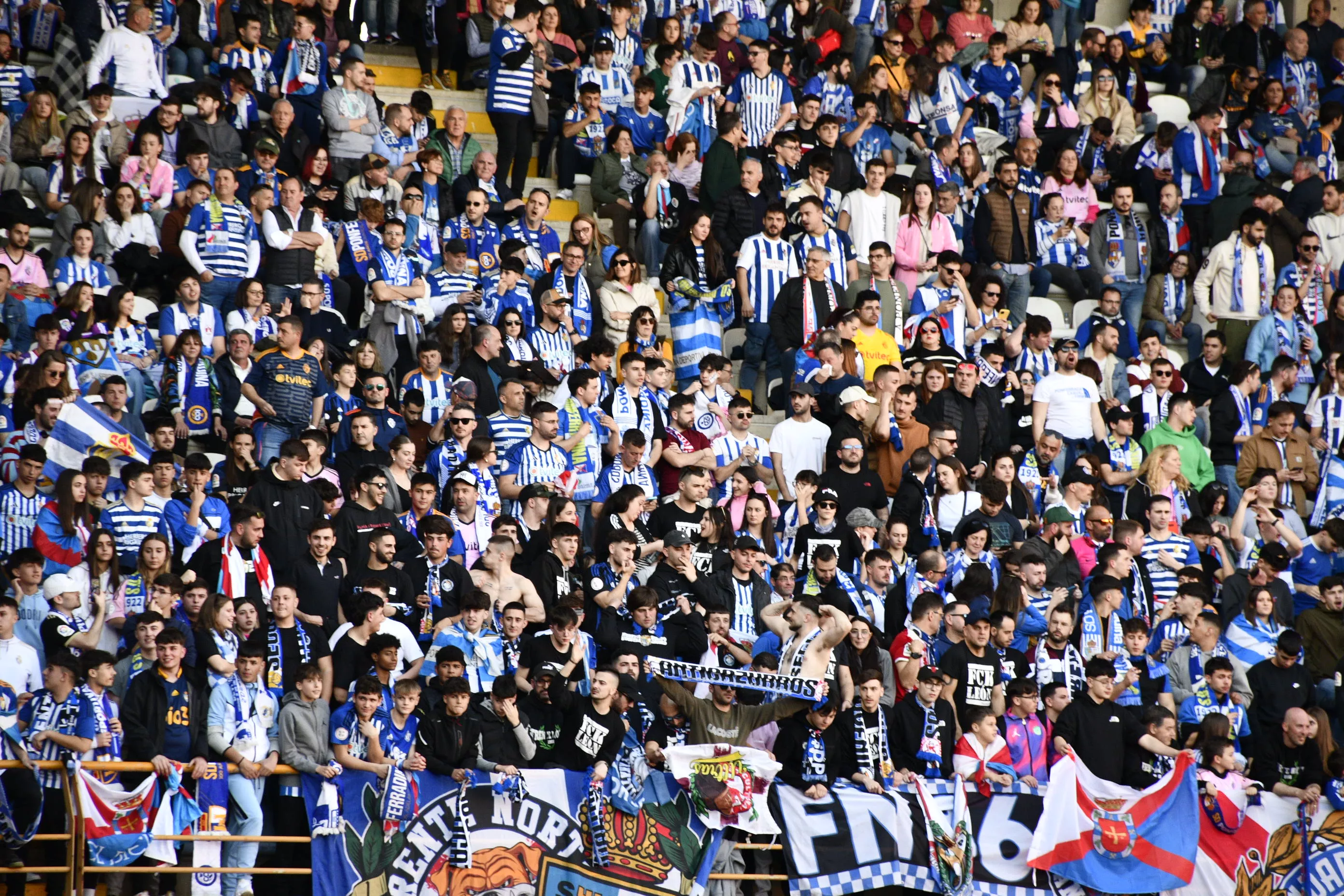 El derbi en la grada 